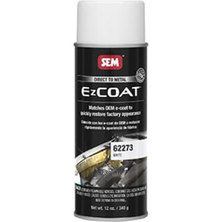 Sem Products EZ Coat Aerosol Paint, White SEM-62273
